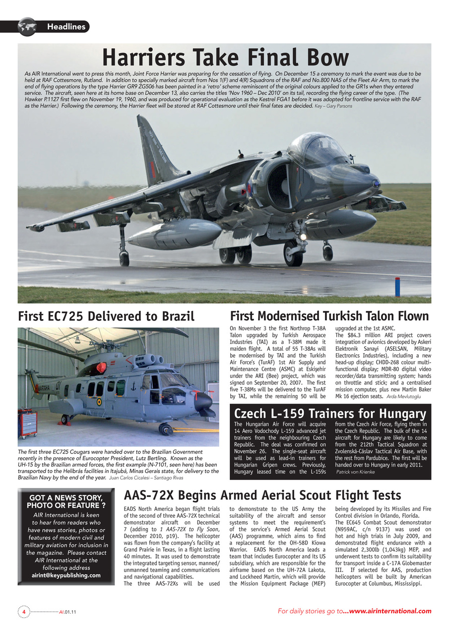 AIR International Preview Pages
