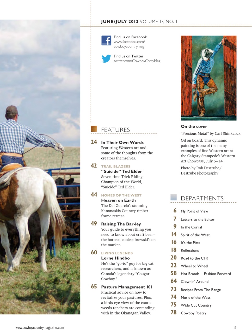 Canadian Cowboy Country Preview Pages