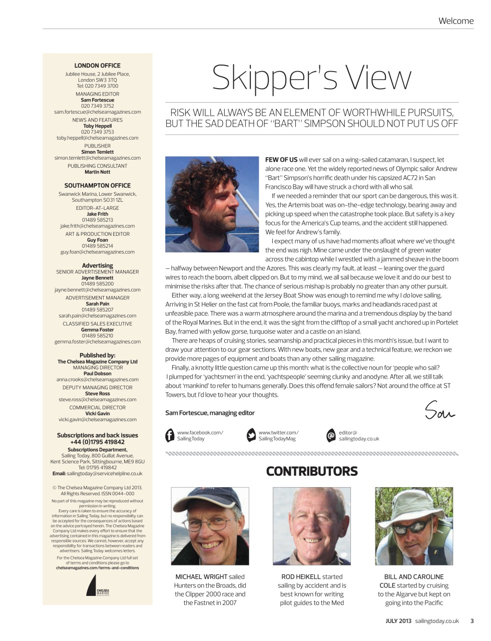 Sailing Today Preview Pages