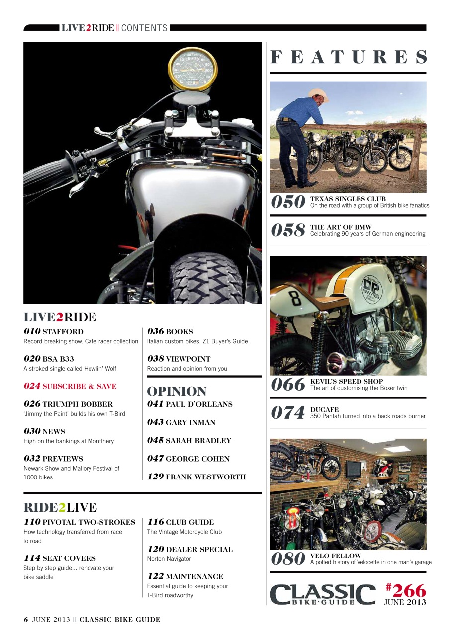 Classic Bike Guide Preview Pages