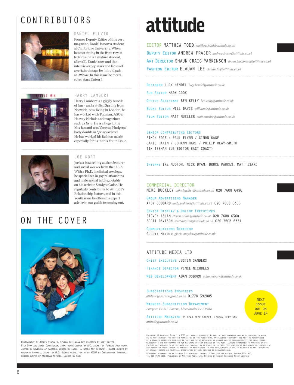 Attitude Preview Pages