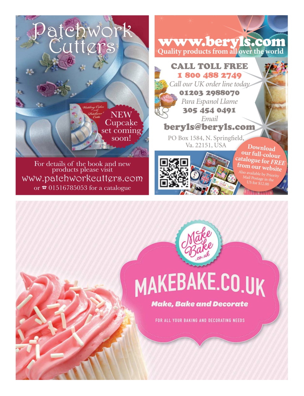 Bake & Decorate Preview Pages