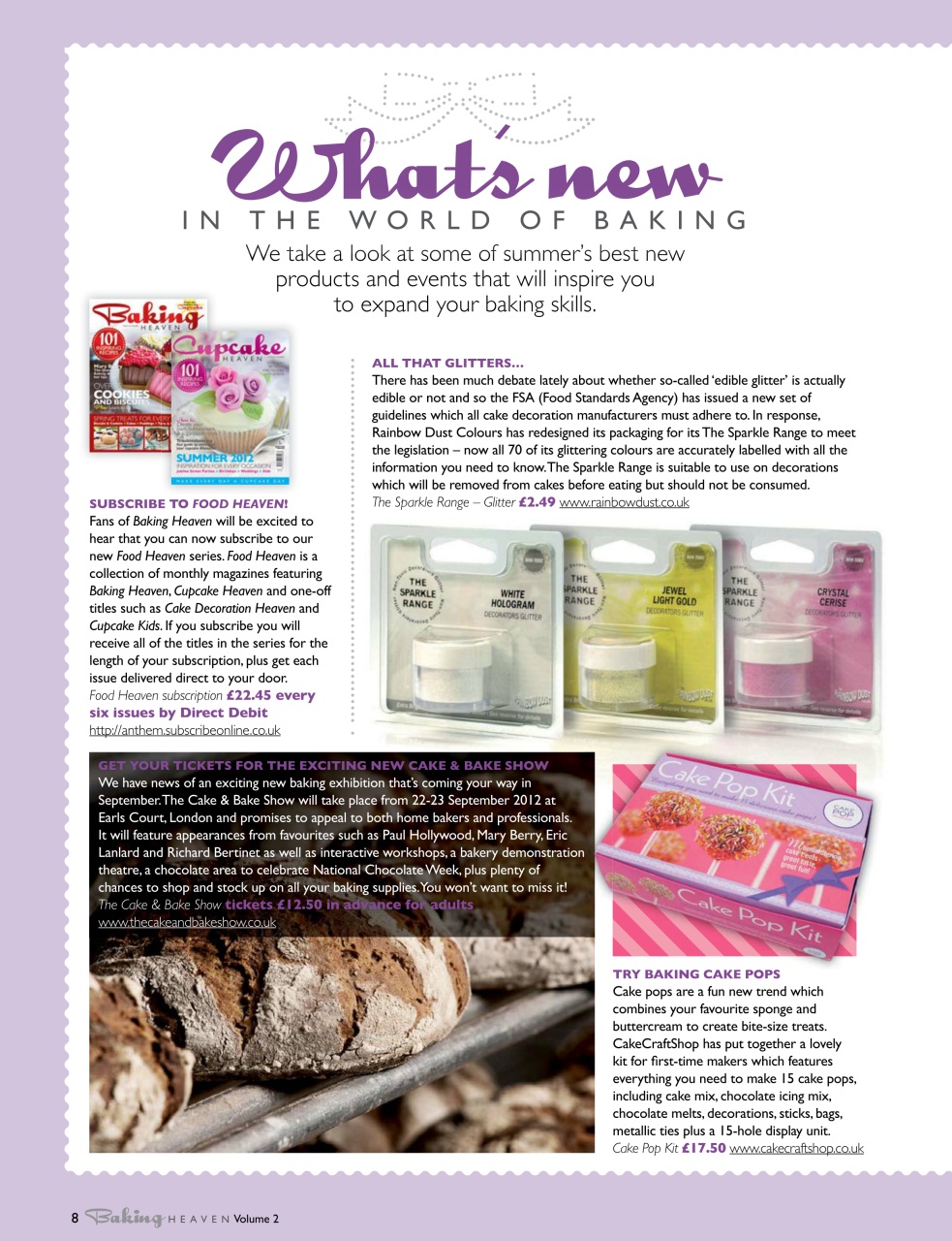 Bake & Decorate Preview Pages