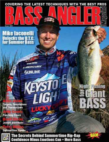 BASS ANGLER MAGAZINE issue Volume 22 Issue 2