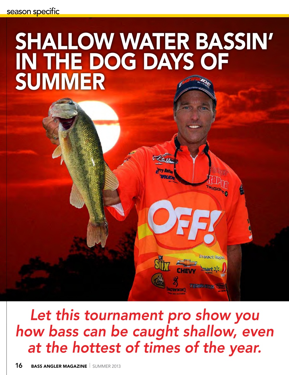 BASS ANGLER MAGAZINE Preview Pages