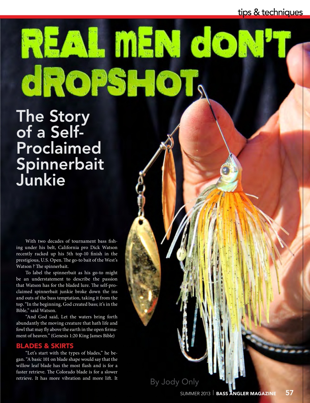 BASS ANGLER MAGAZINE Preview Pages