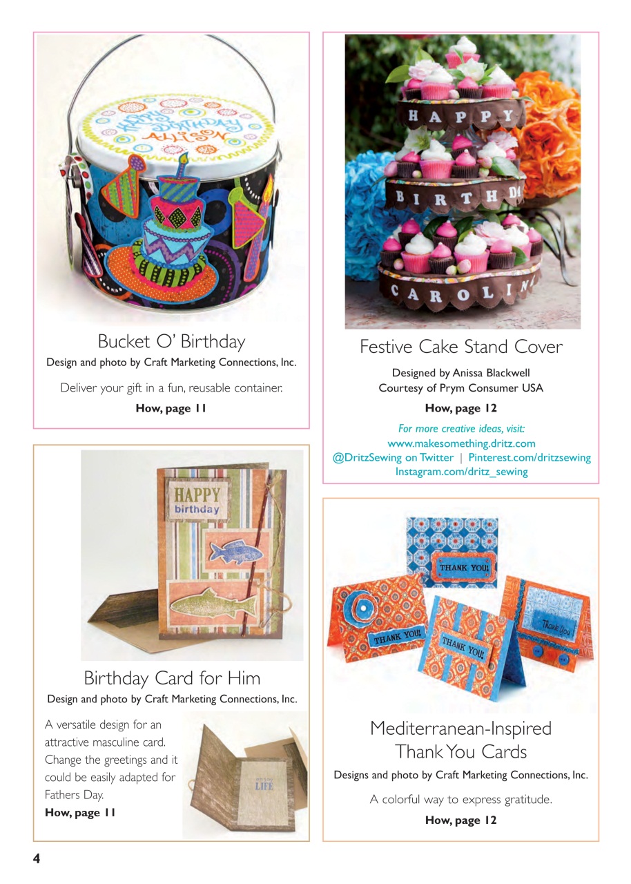Craft & Home Projects Preview Pages