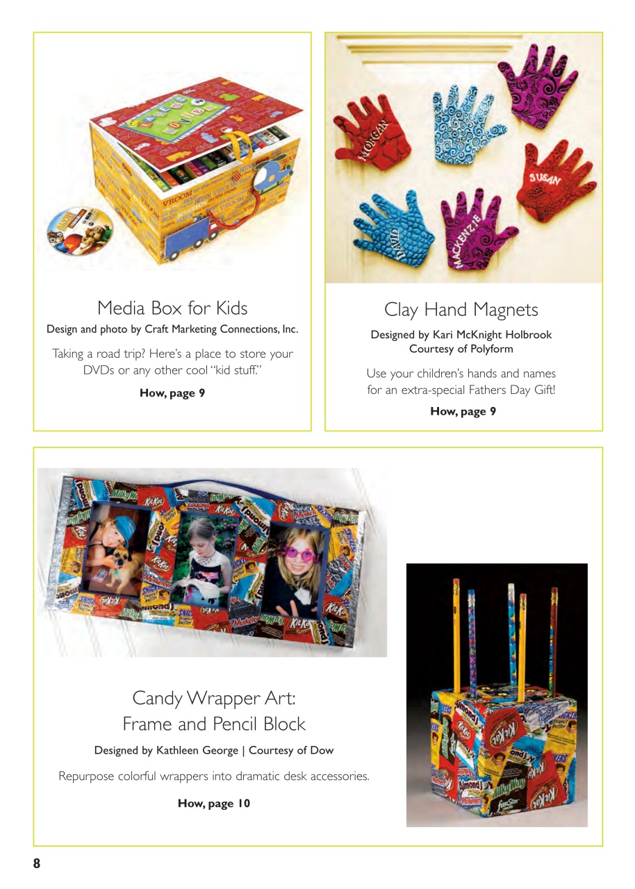 Craft & Home Projects Preview Pages