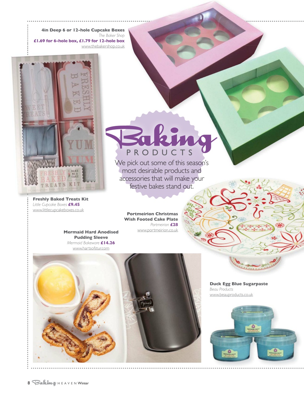 Bake & Decorate Preview Pages