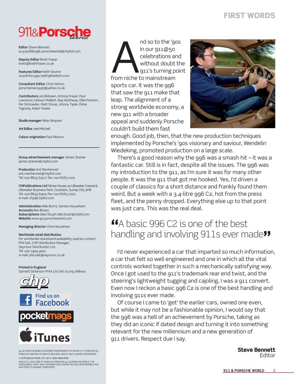 911 & Porsche World Preview Pages