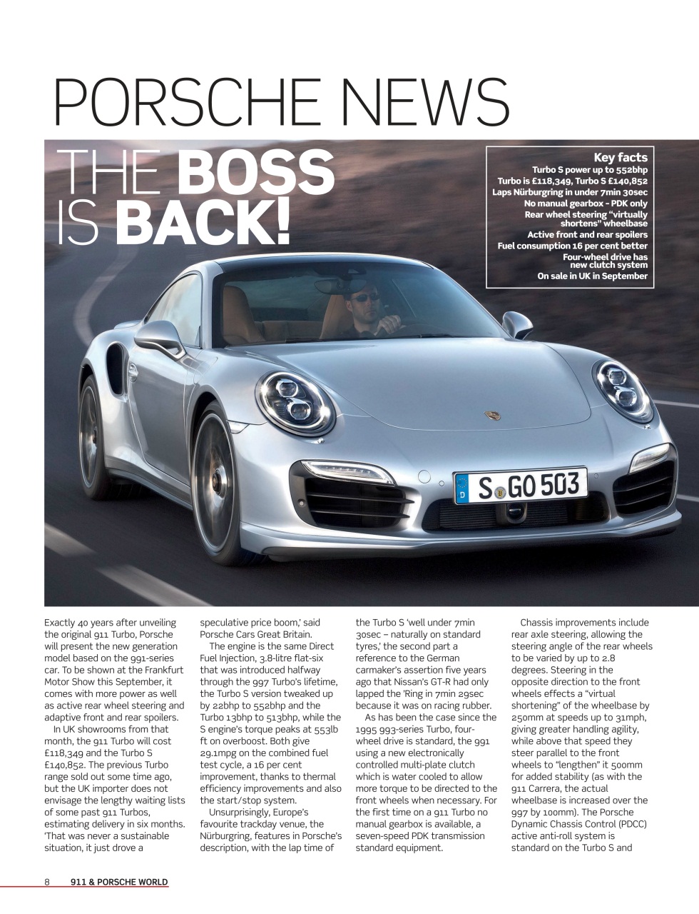 911 & Porsche World Preview Pages