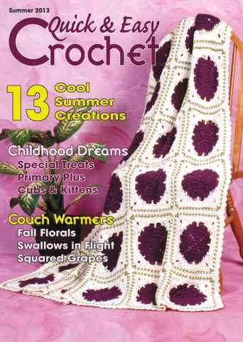 Quick & Easy Crochet issue Summer 2013