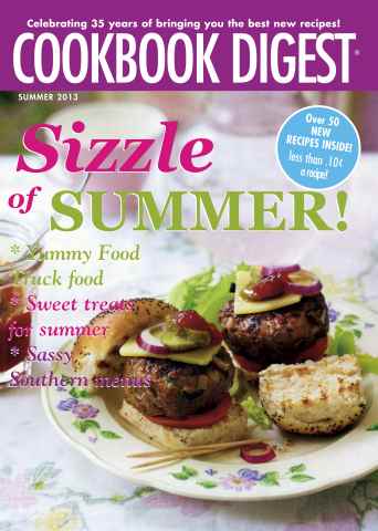 Cookbook Digest issue Summer 2013