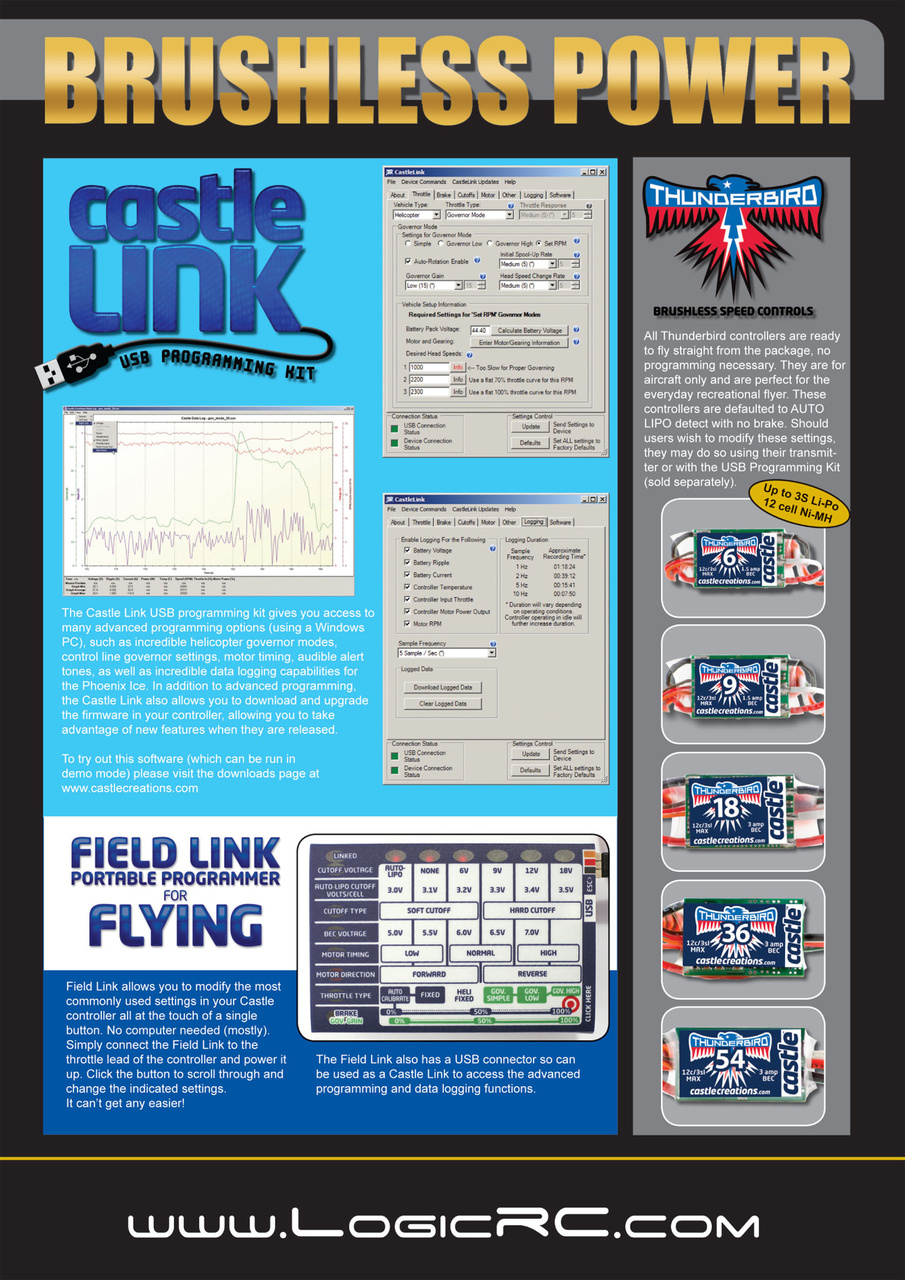 Radio Control Model Flyer Preview Pages