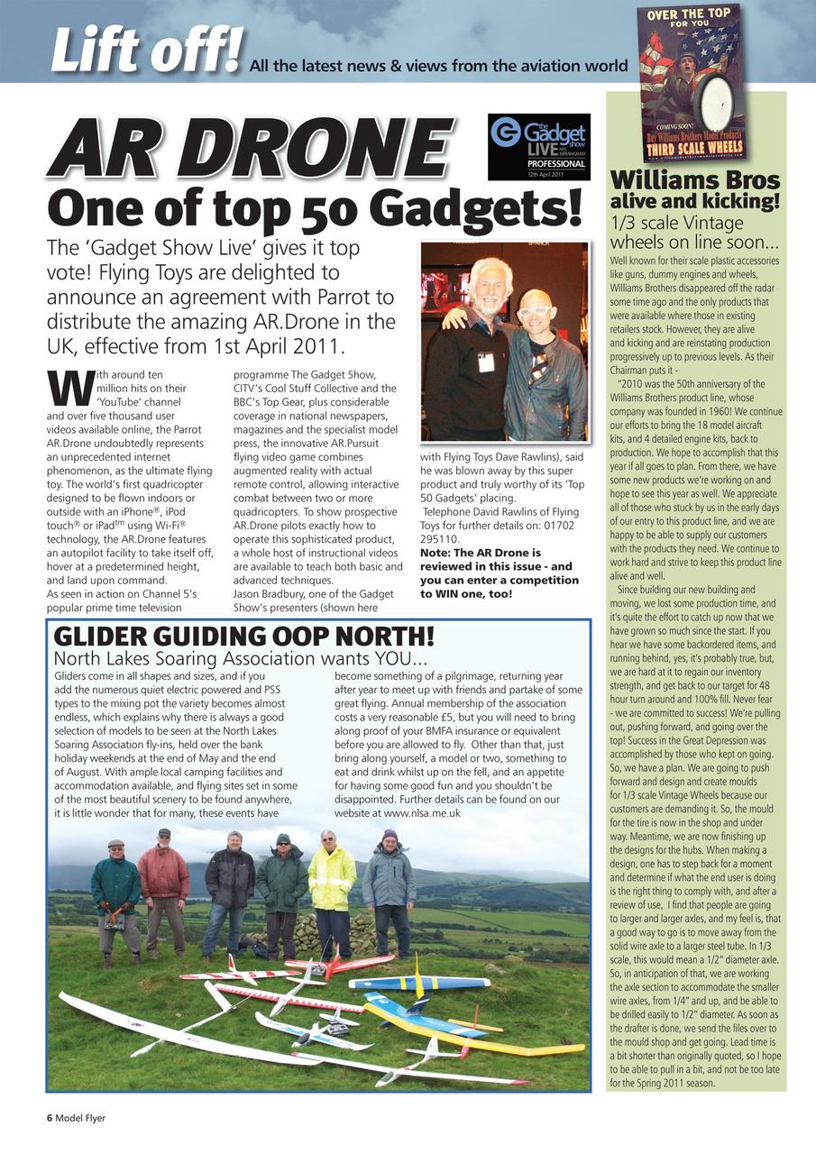 Radio Control Model Flyer Preview Pages