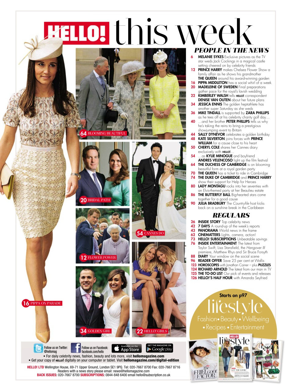 Hello! Magazine Preview Pages