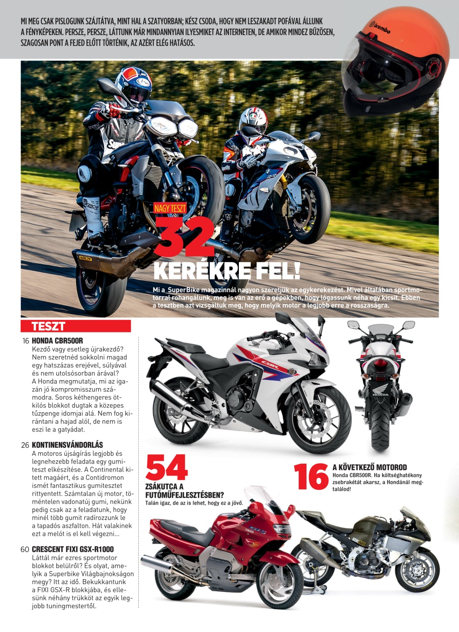SuperBike Hungary Preview Pages