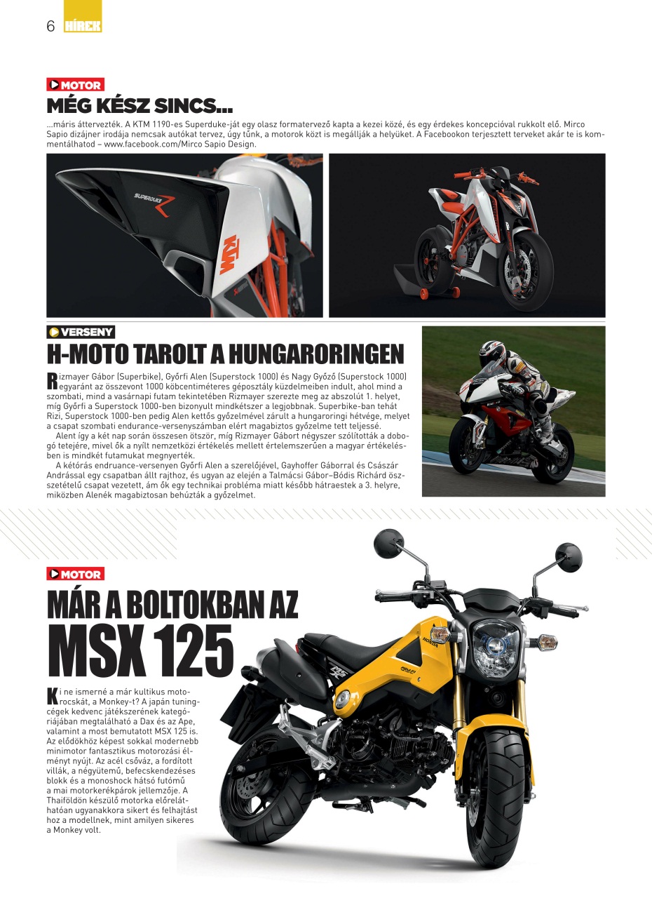 SuperBike Hungary Preview Pages