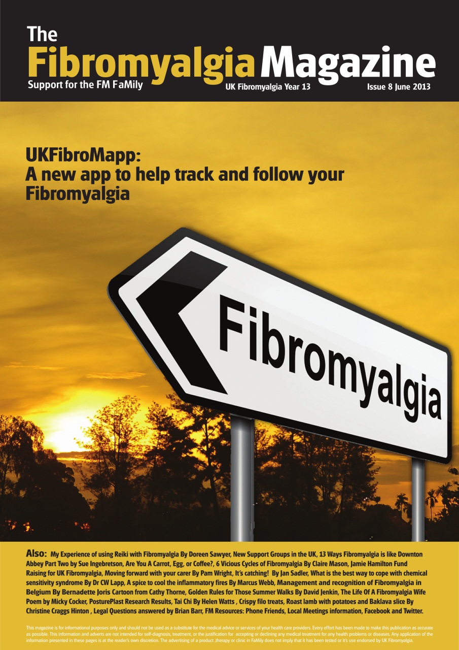 Fibromyalgia Magazine Preview Pages