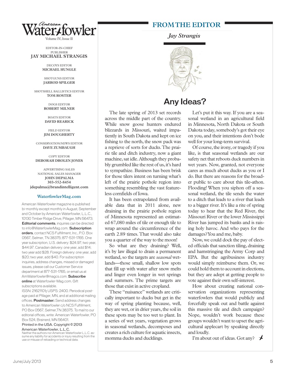 American Waterfowler Preview Pages