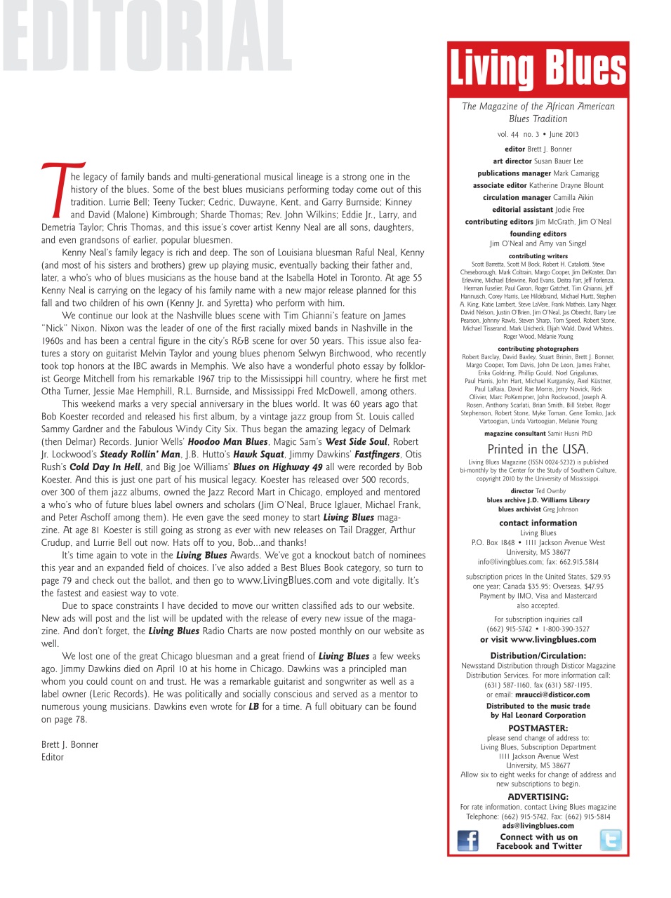 Living Blues Preview Pages