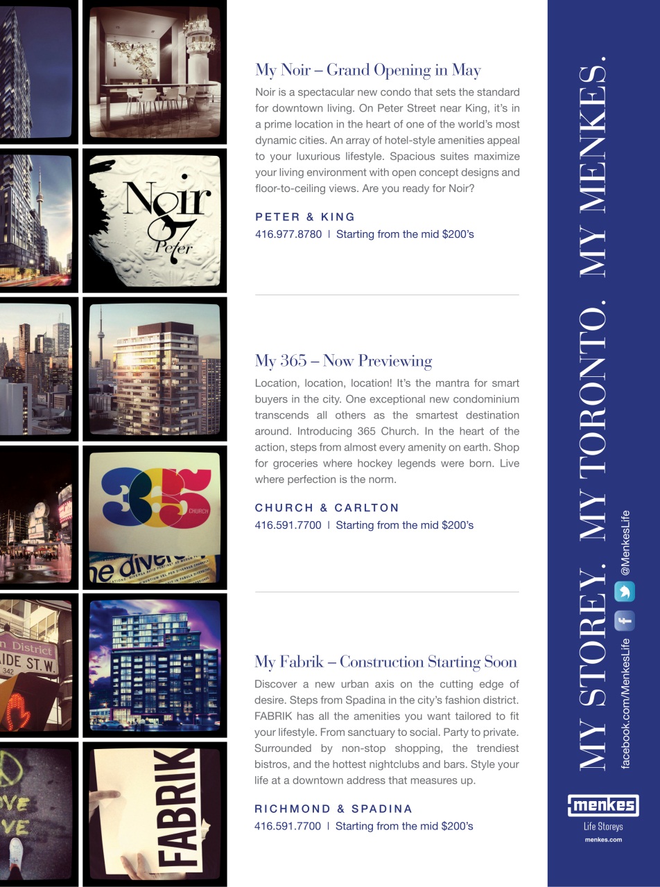 Toronto Life Preview Pages