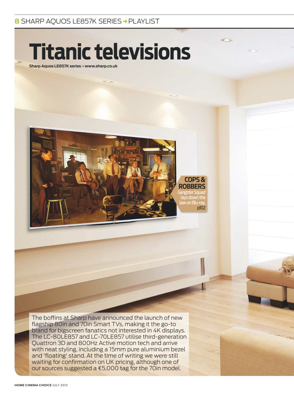 Home Cinema Choice Preview Pages