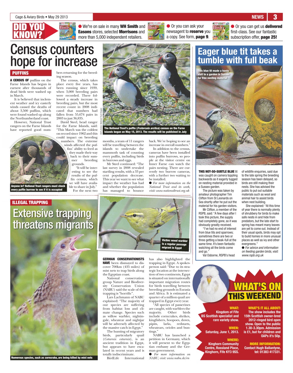 Cage & Aviary Birds Preview Pages