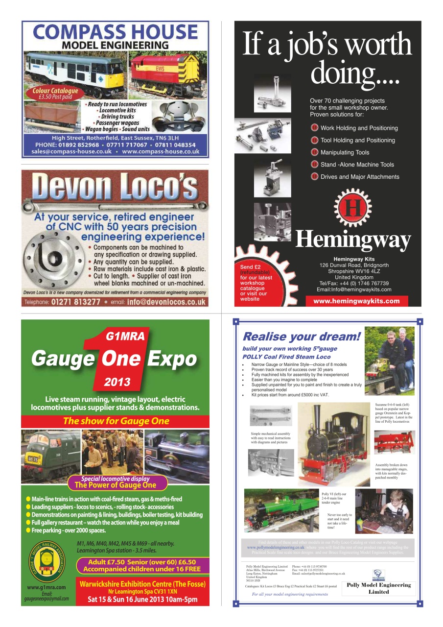 Model Engineer Preview Pages