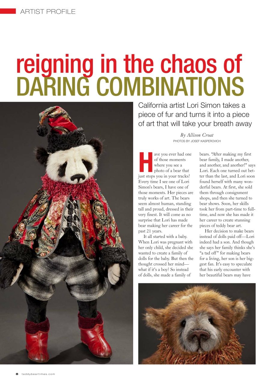 Teddy Bear Times Preview Pages