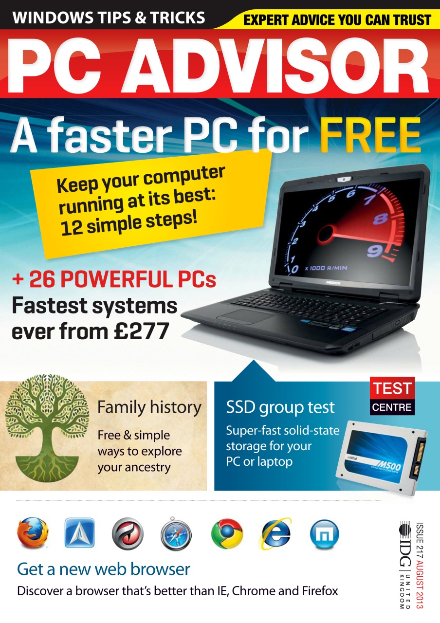 Tech Advisor Preview Pages