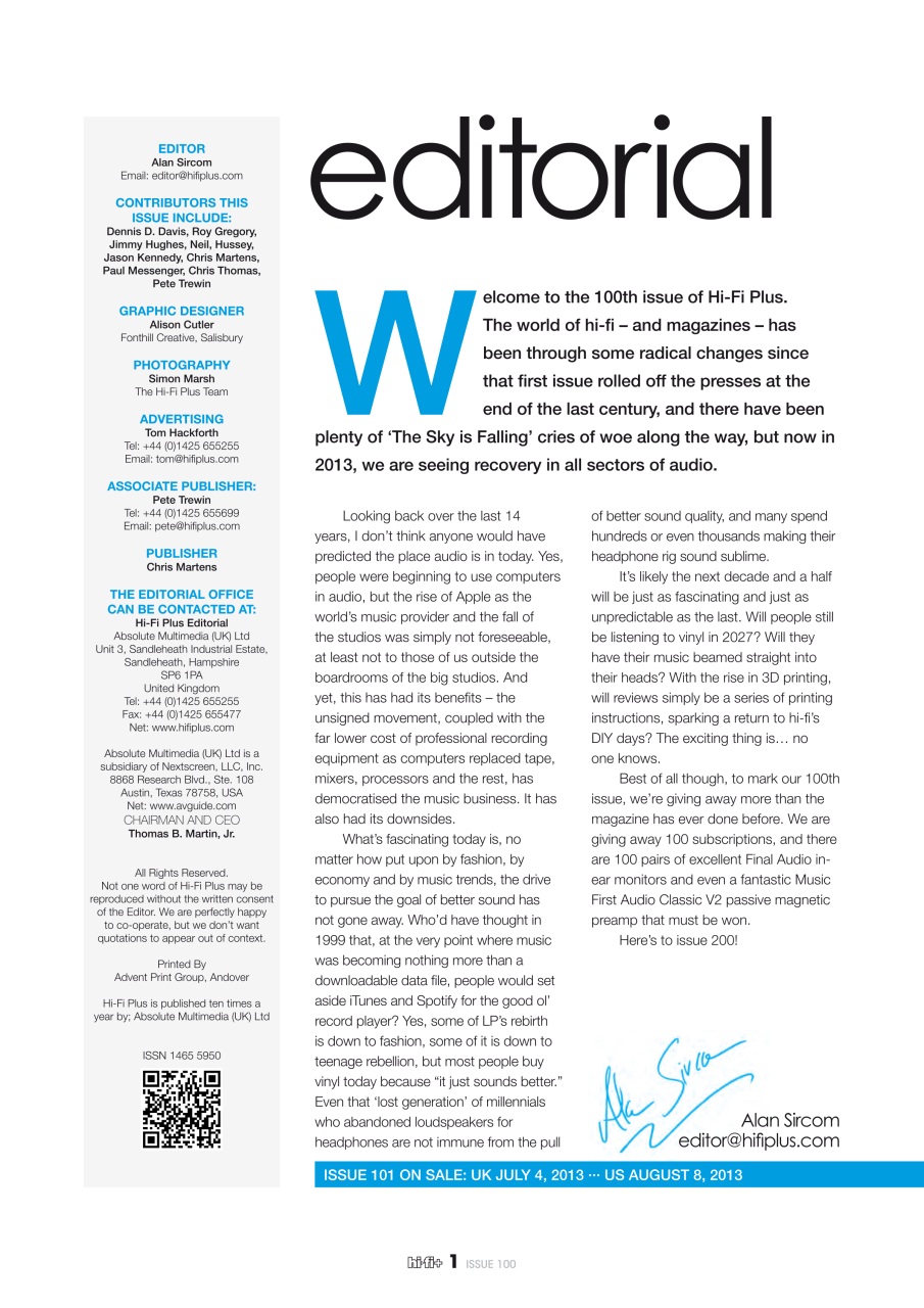 hi-fi+ Global Network Preview Pages