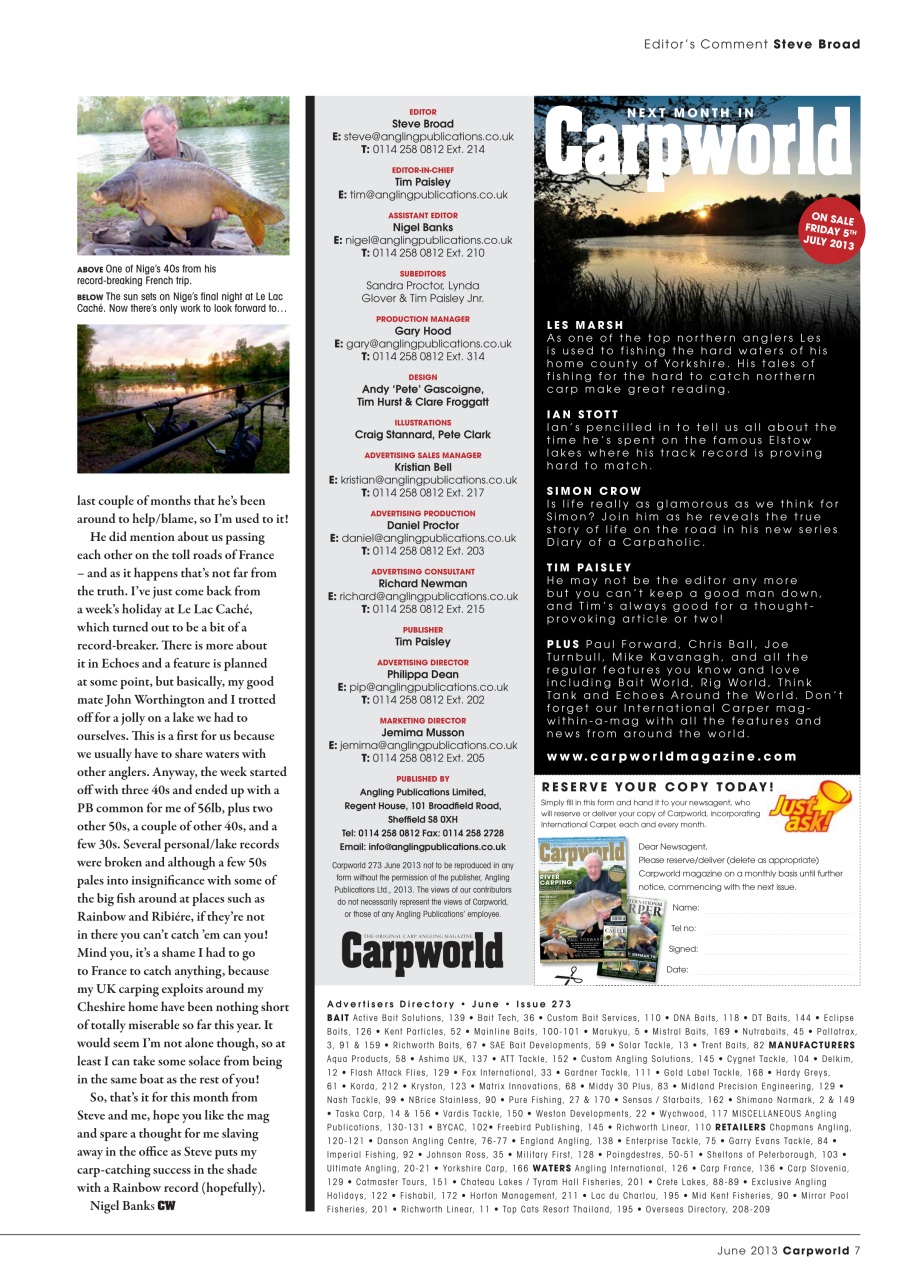 Carpworld Preview Pages