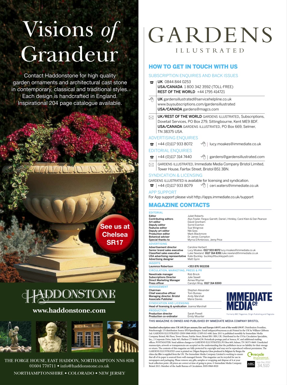 Gardens Illustrated Preview Pages