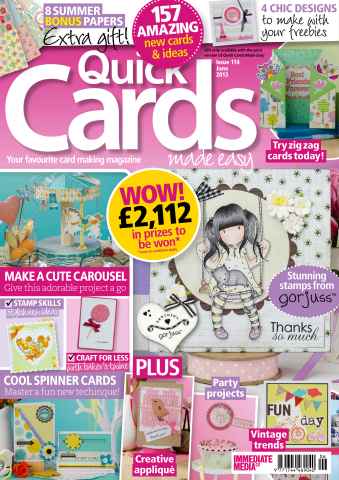 Quick Cards Made Easy issue June 2013