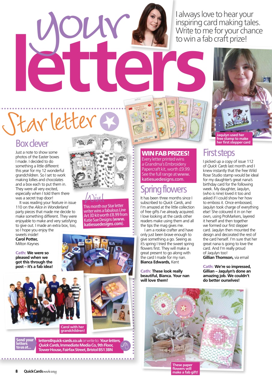 Quick Cards Made Easy Preview Pages