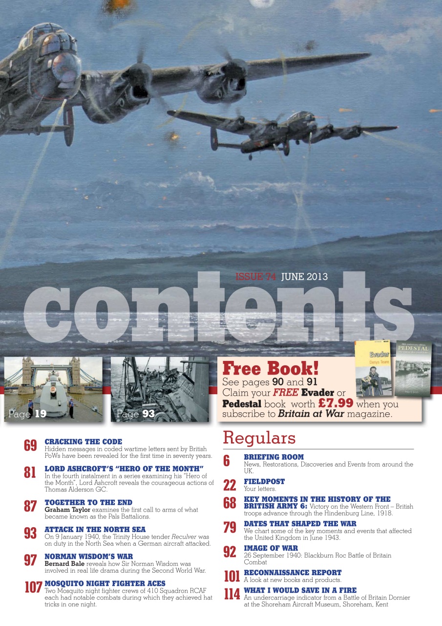 Britain at War Magazine Preview Pages