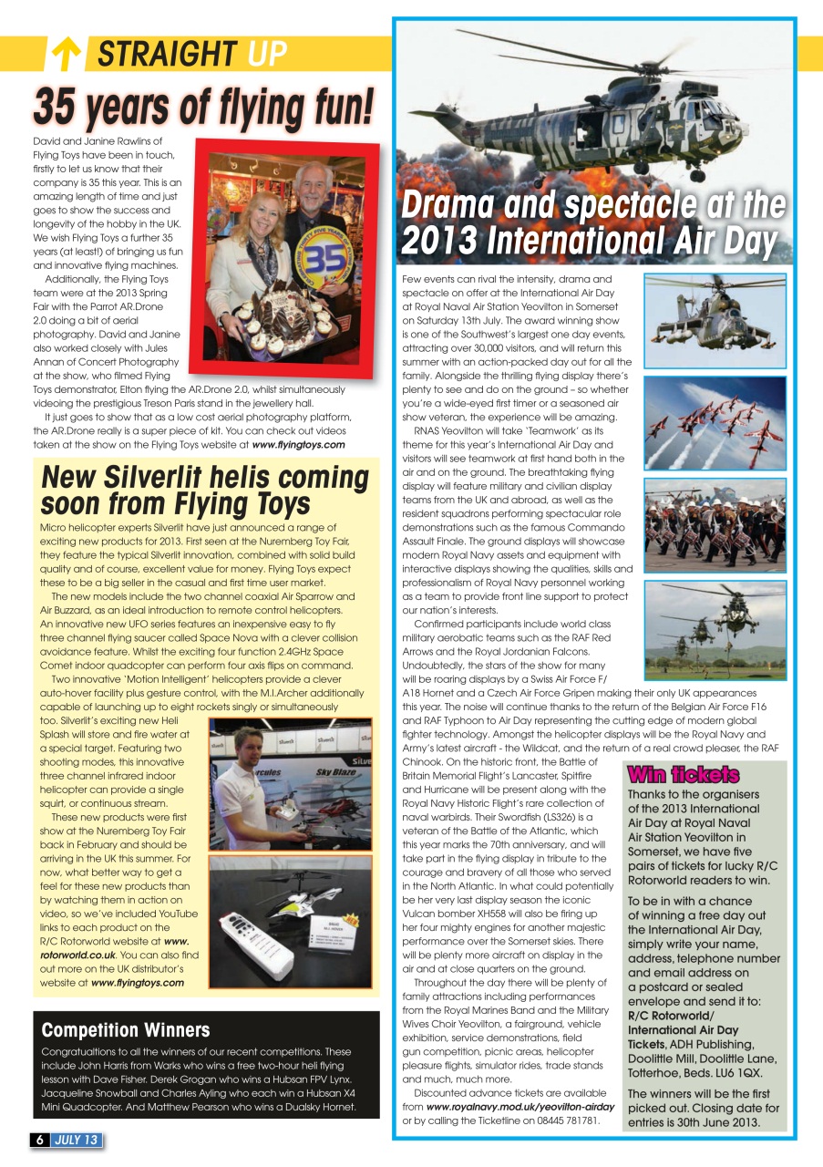 Radio Control Rotor World Preview Pages