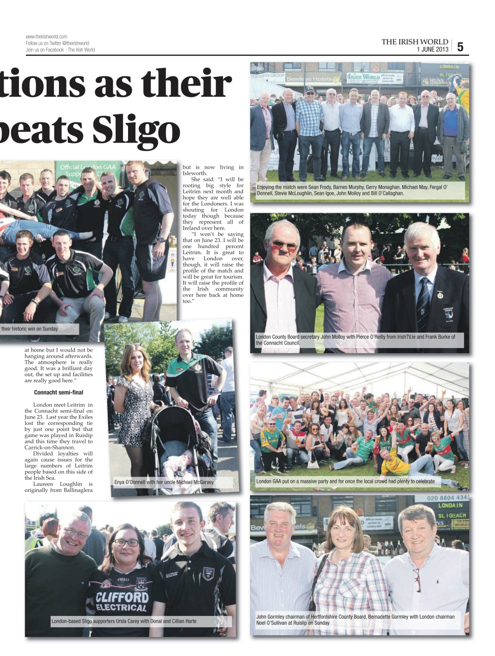 Irish World Preview Pages