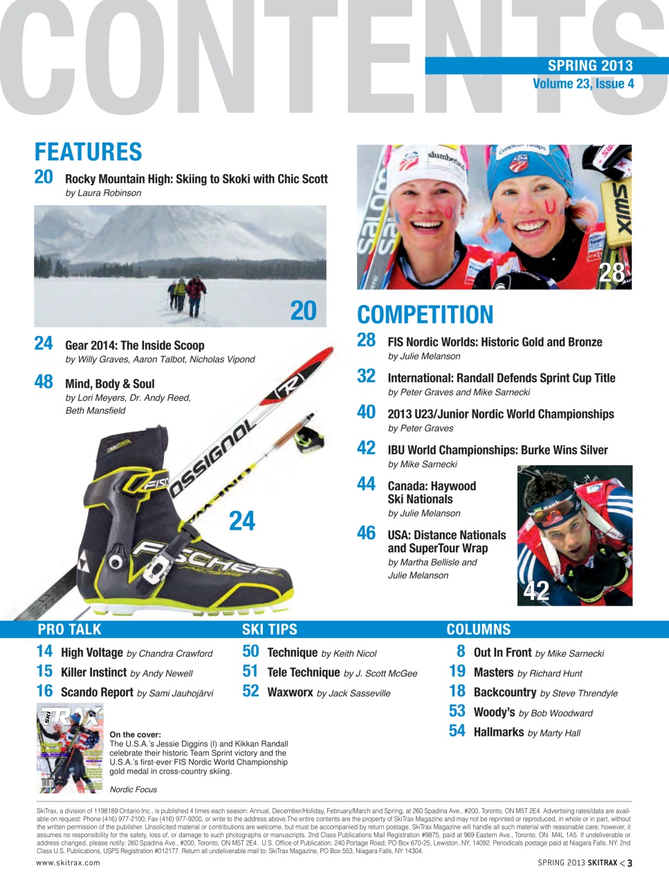 SkiTrax Preview Pages