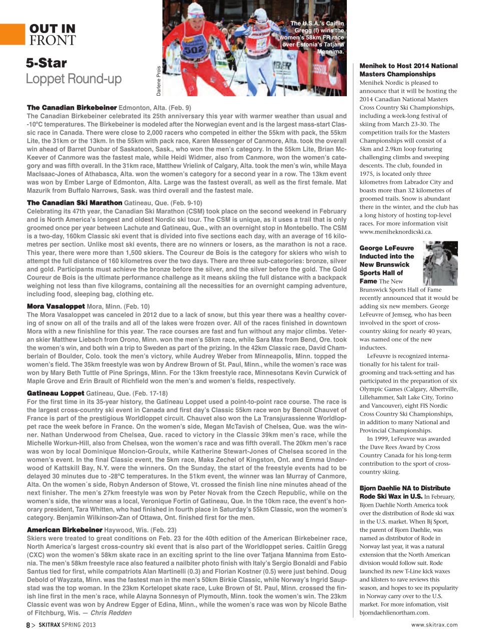 SkiTrax Preview Pages