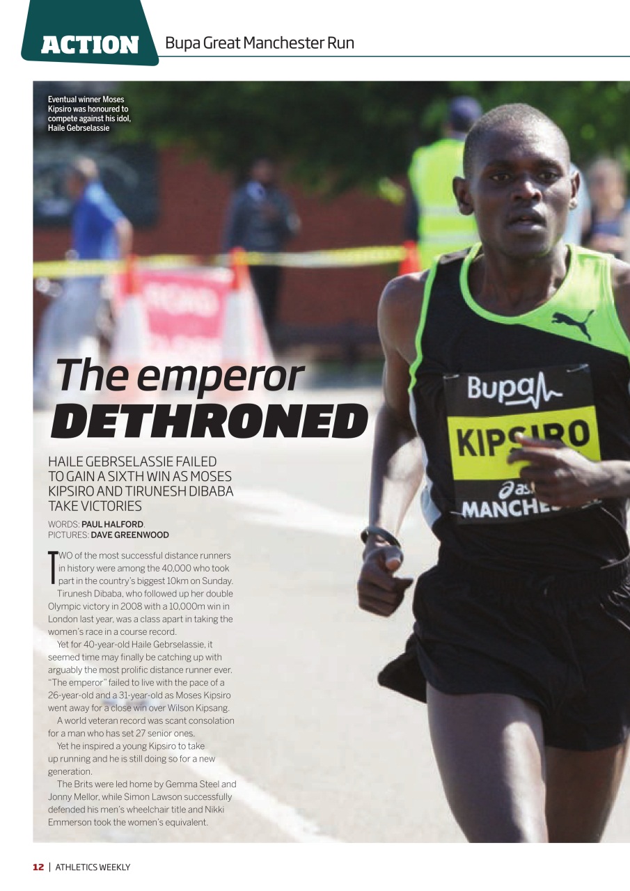 AW – Athletics Weekly Magazine Preview Pages