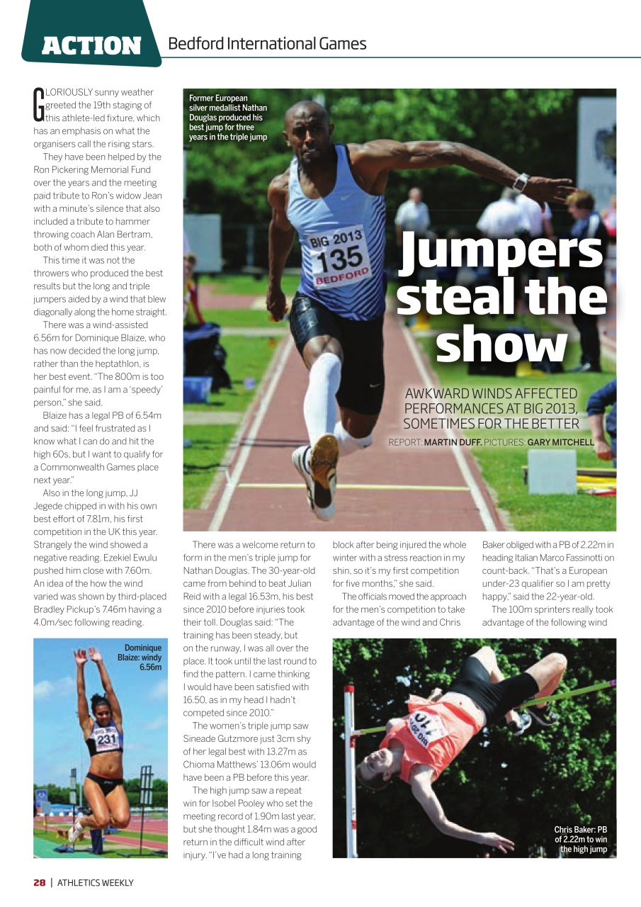 AW – Athletics Weekly Magazine Preview Pages