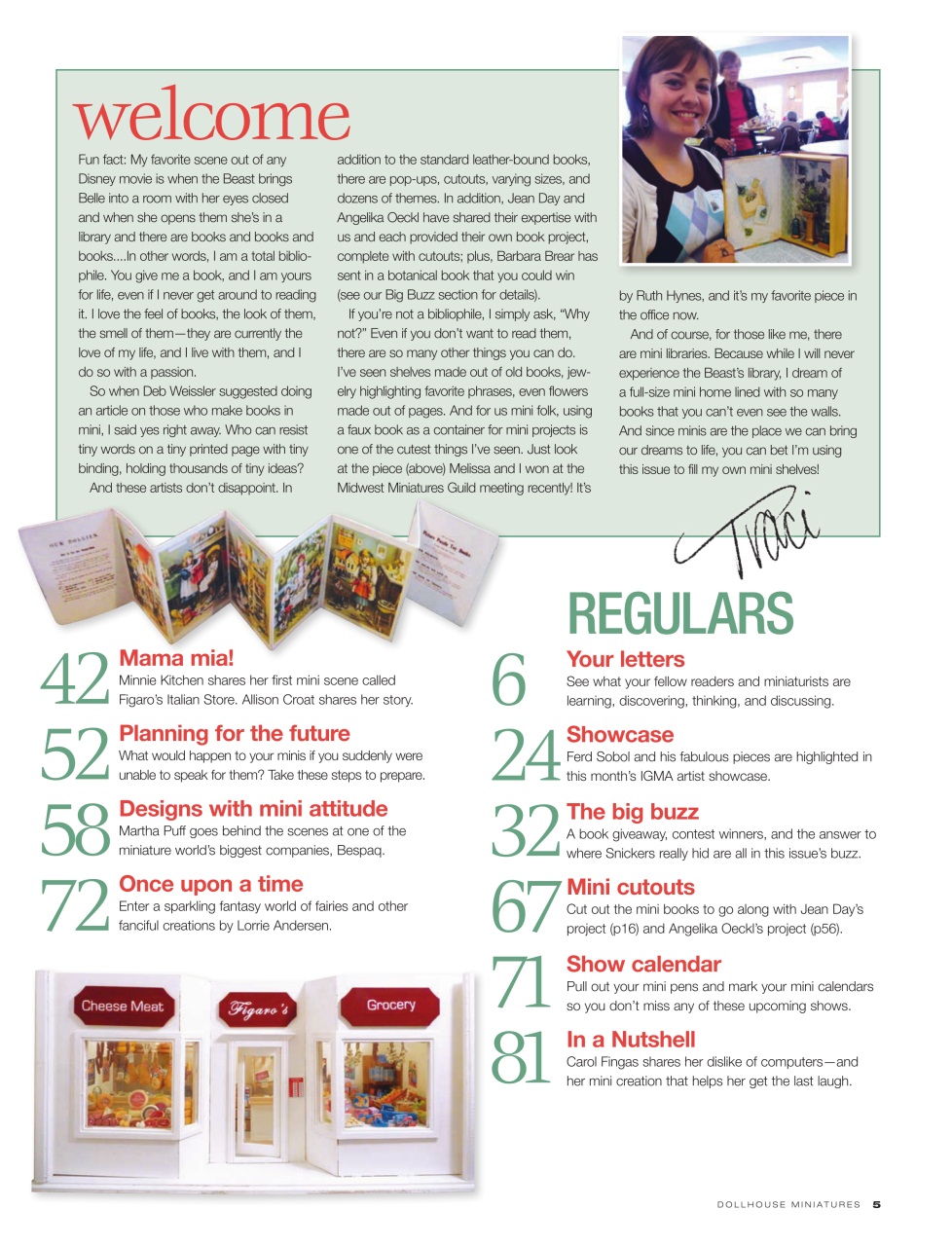 Dollhouse Miniatures Preview Pages