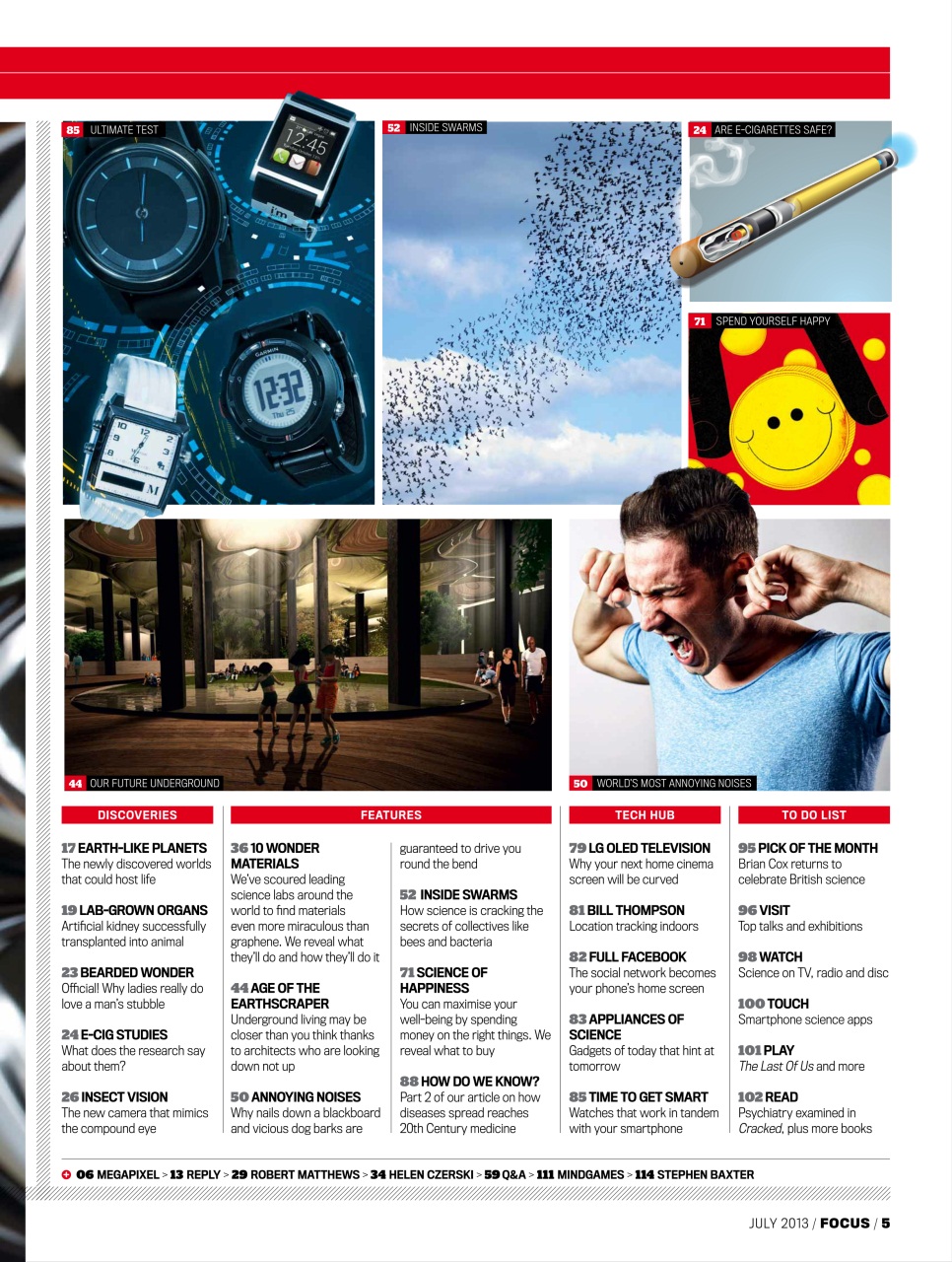 BBC Science Focus Magazine Preview Pages