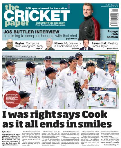 The Cricket Paper issue 