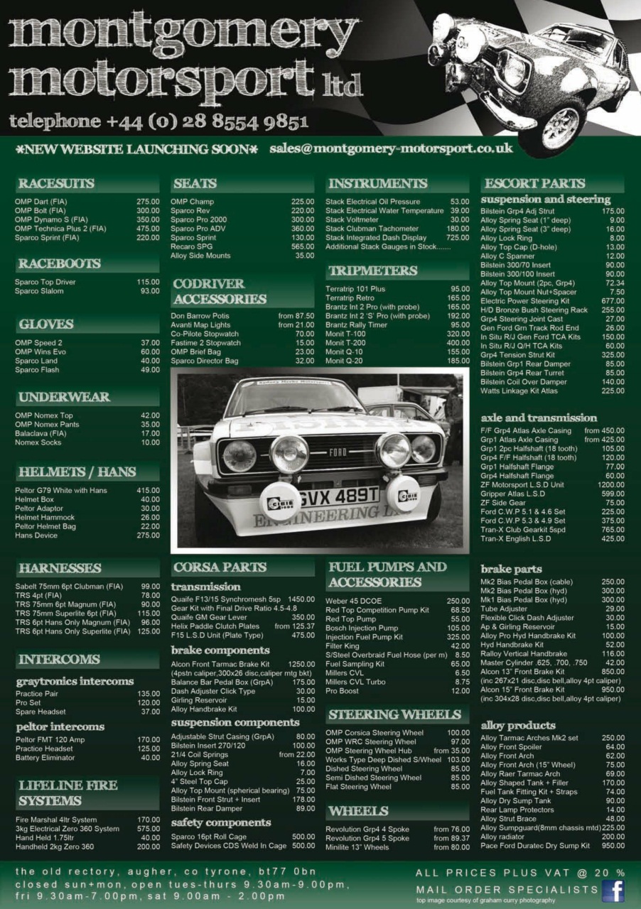 Pacenotes Rally magazine Preview Pages