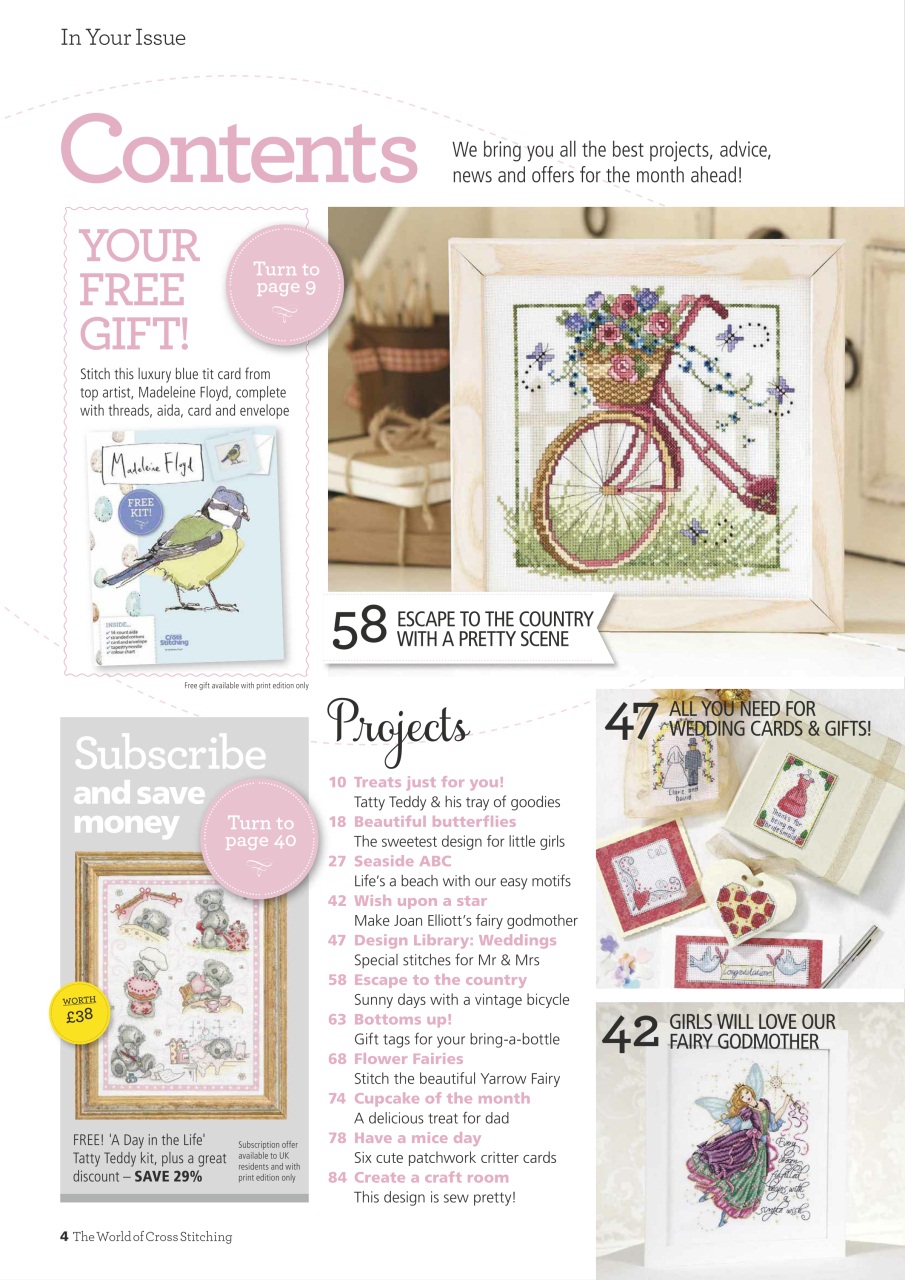 The World of Cross Stitching Preview Pages