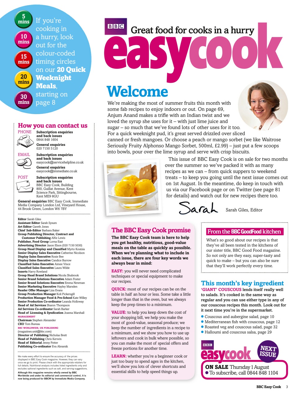Easy Cook Magazine Preview Pages