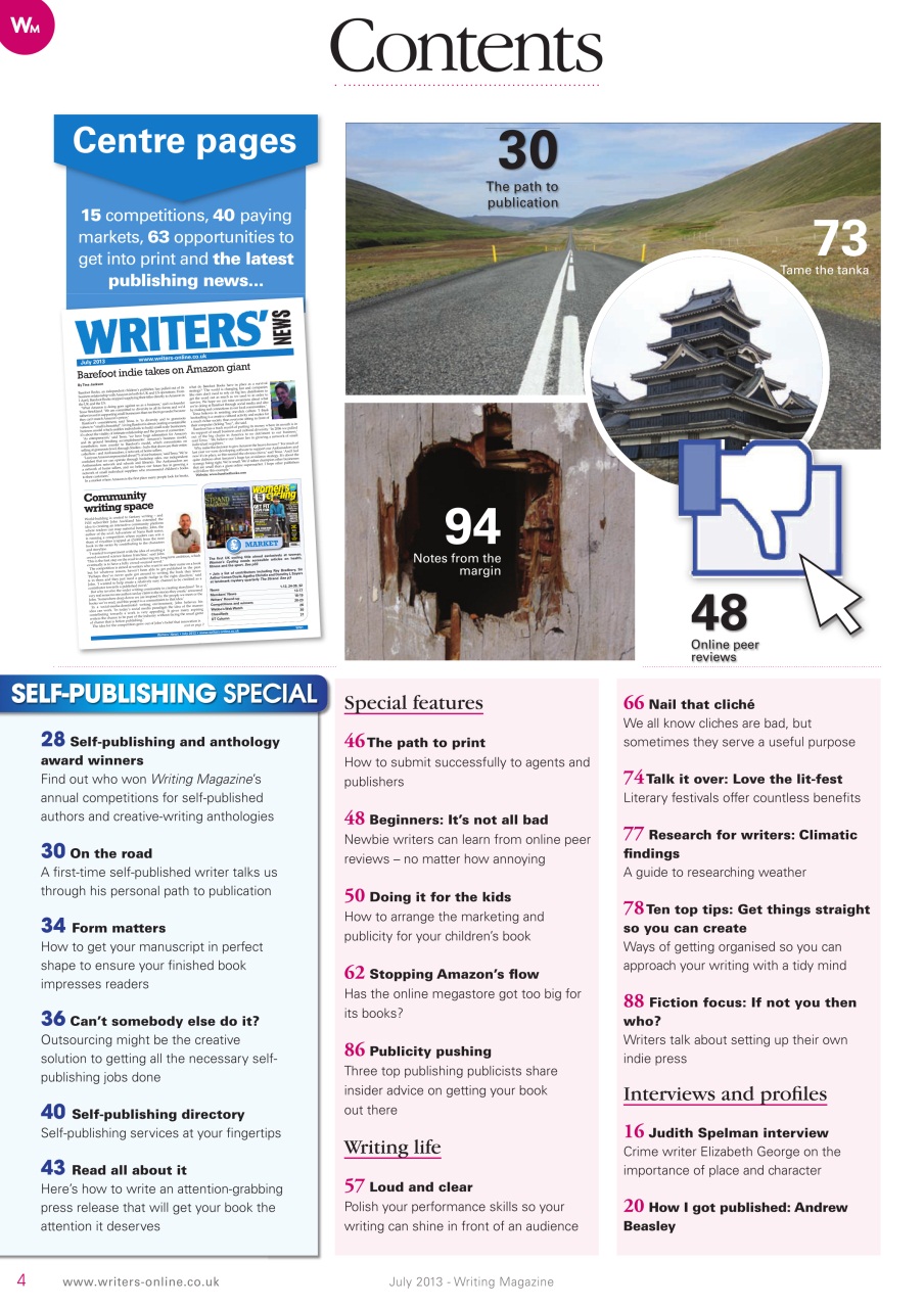 Writing Magazine Preview Pages